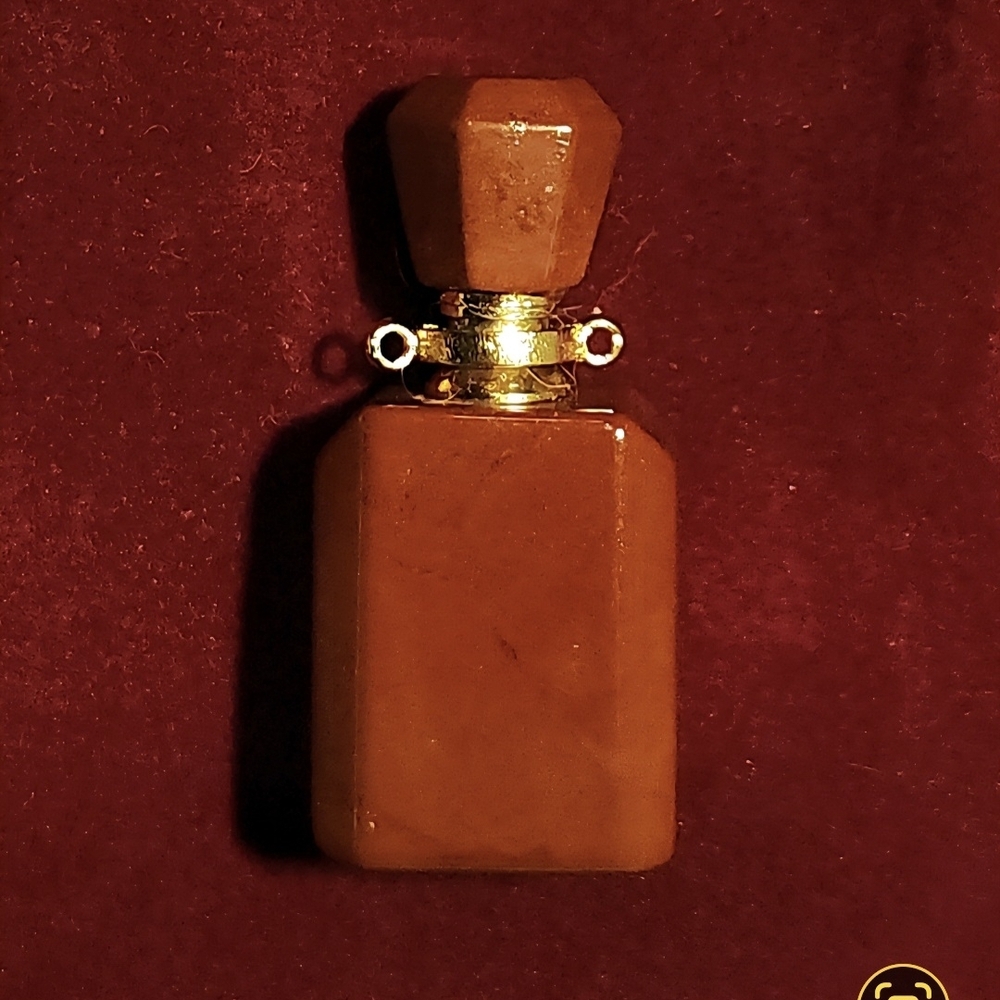 Red Jasper Perfume Bottle